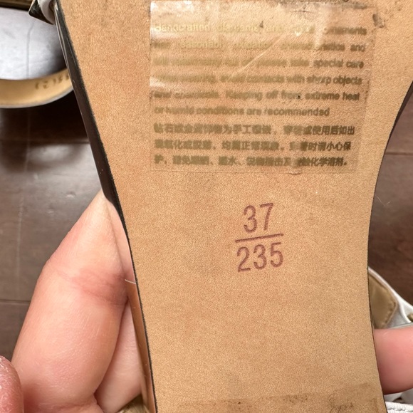 Linea Rosa - High Heel Sandal Shoes, Size 37/235 with dust bag - Picture 7 of 16